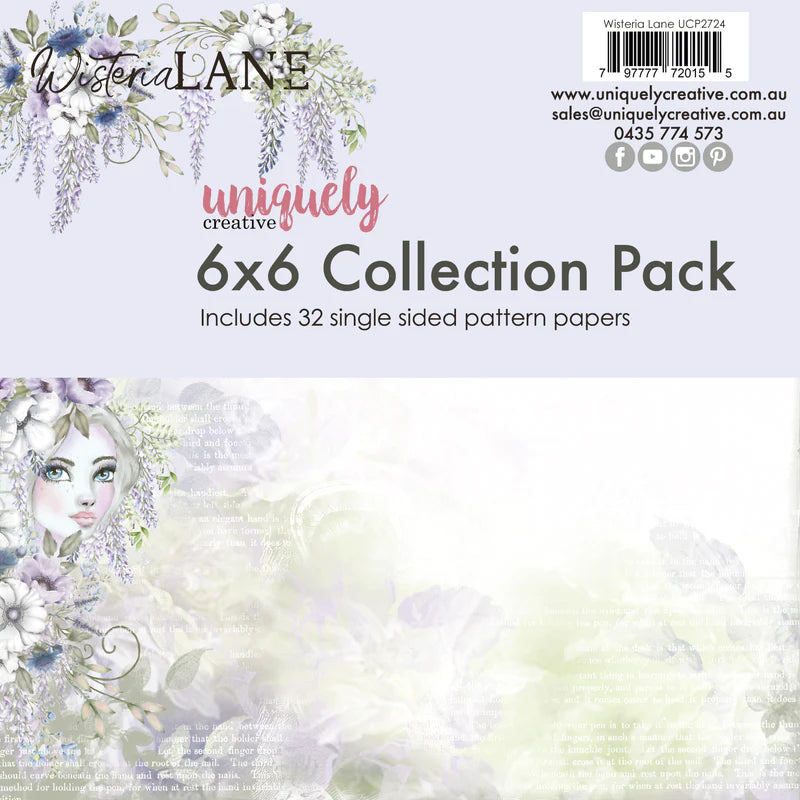 Uniquely Creative - 6x6 Collection Pack - Wisteria Lane