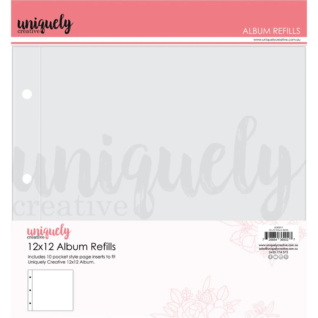 Uniquely Creative - 12x12 - Album Refills