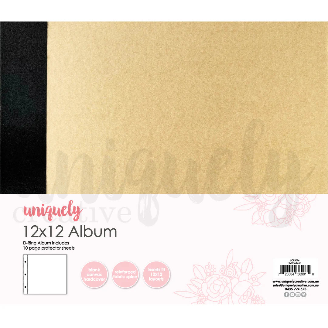 Uniquely Creative - 12x12 - D Ring Scrapbooking Album