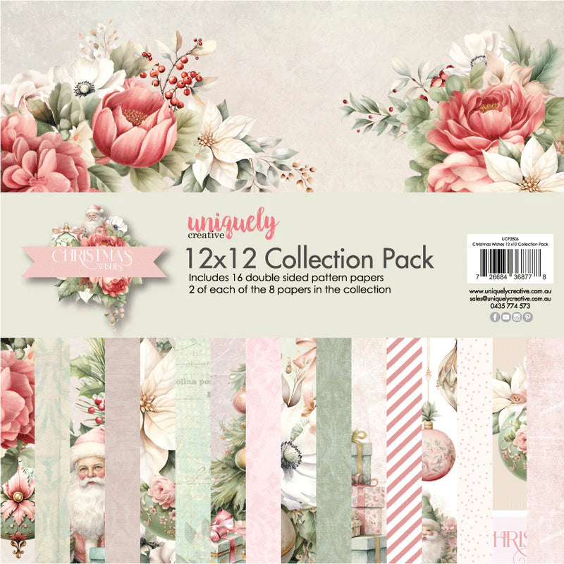 Uniquely Creative - 12x12 Collection Pack - Christmas Wishes