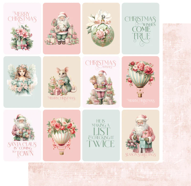 Uniquely Creative - Collection Christmas Wishes - Checking It Twice Paper