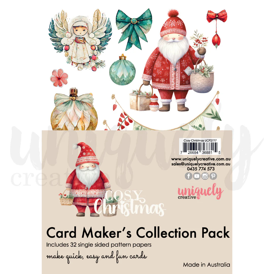 Uniquely Creative - Cosy Christmas Card Maker's Collection Pack