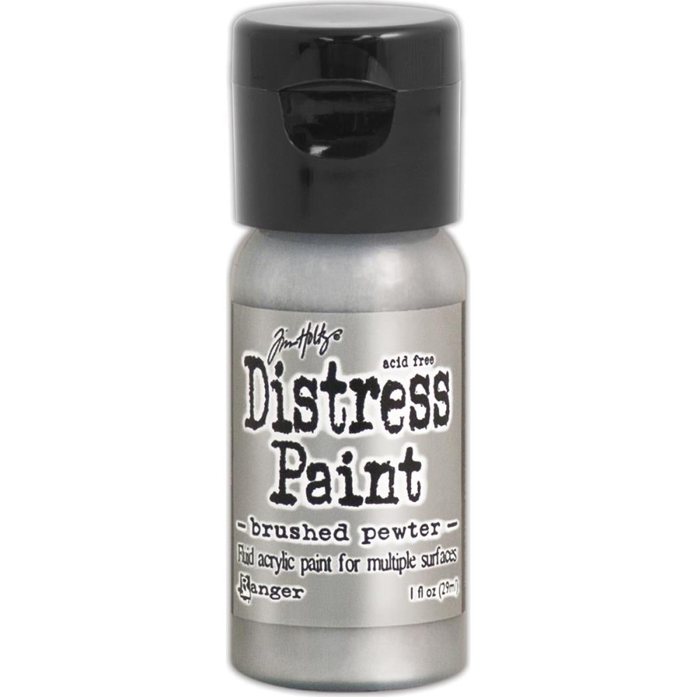 Tim Holtz Distress Paint - Brushed Pewter