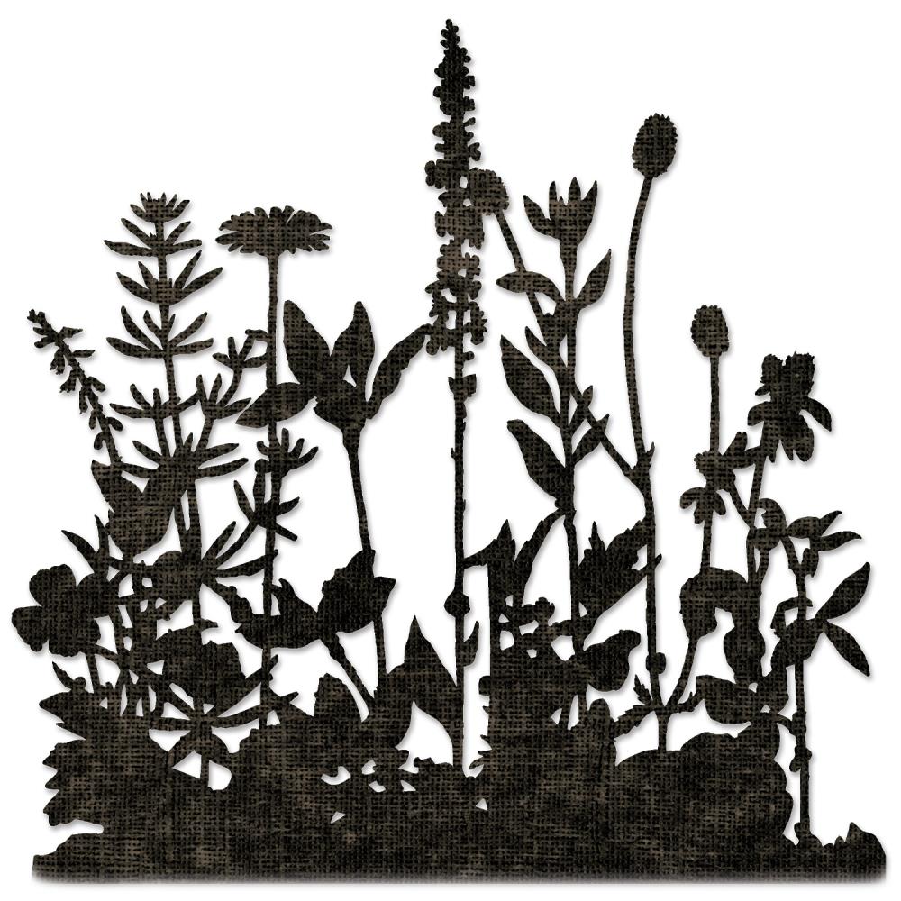Sizzix Thinlits Dies - By Tim Holtz - Flower Field