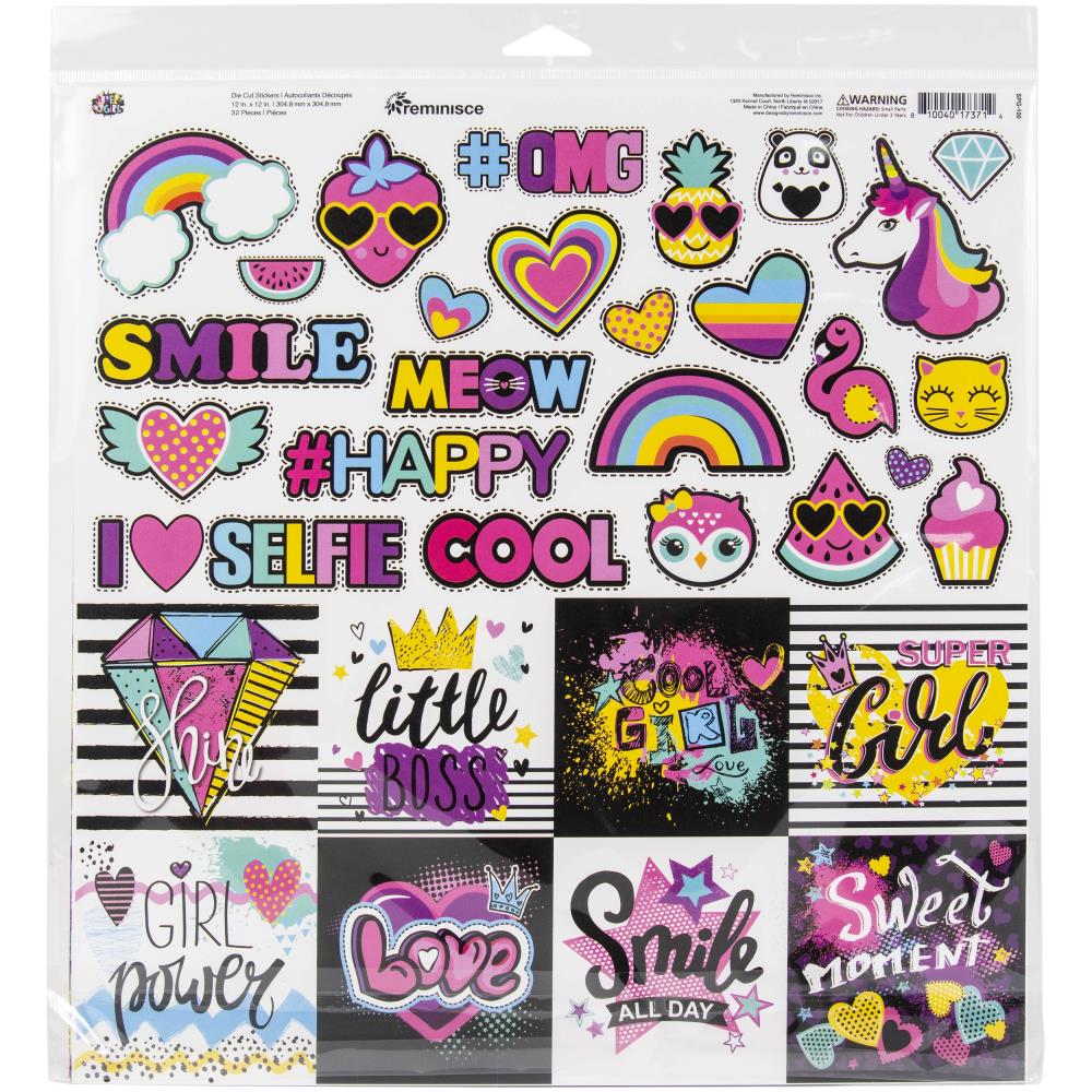 Reminisce Collection Kit - 12X12 - Super Girl