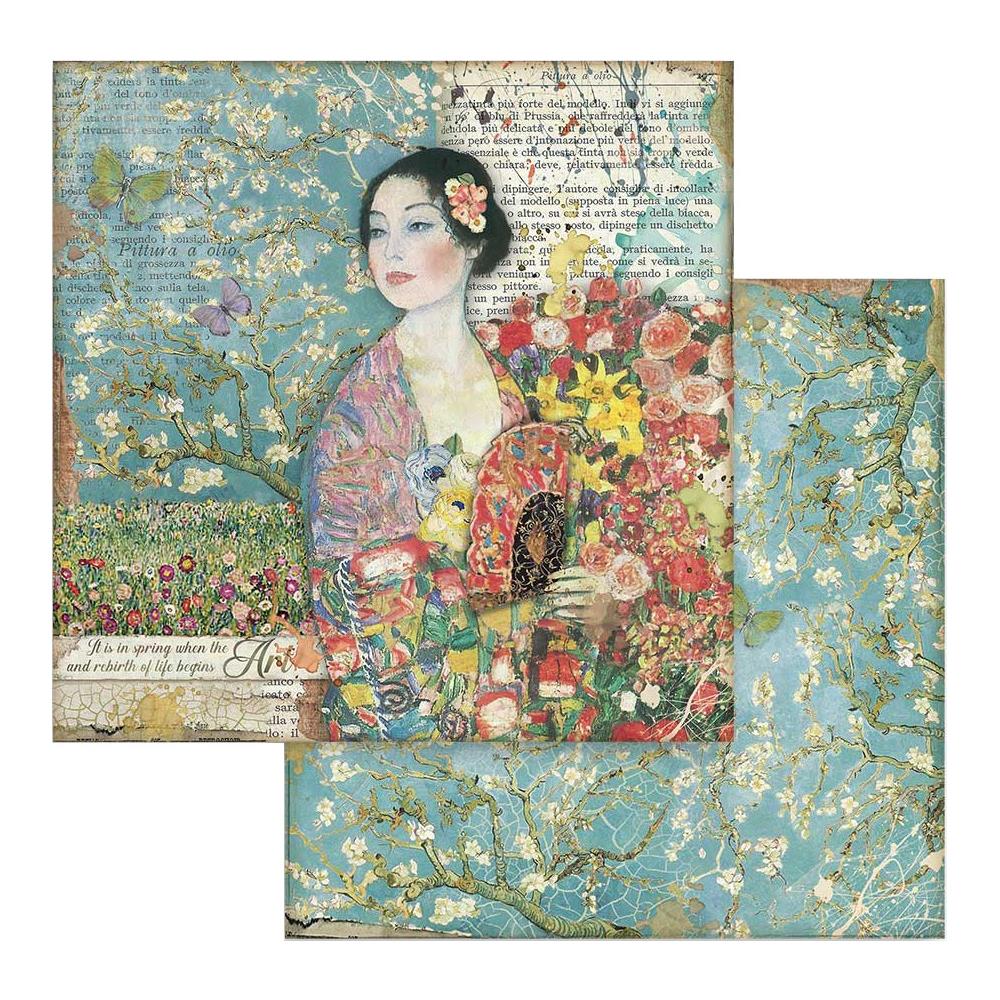 Stamperia Double-Sided Paper Pad - 8x8 - Atelier Des Arts3