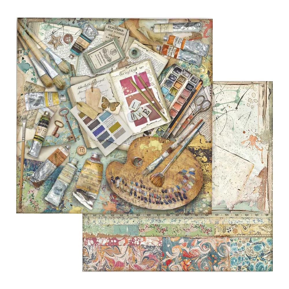 Stamperia Double-Sided Paper Pad - 8x8 - Atelier Des Arts7
