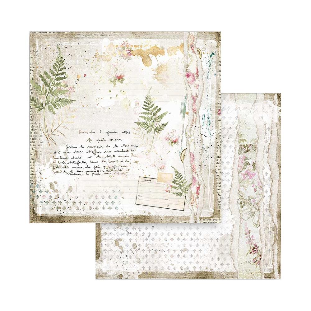 Stamperia Double-Sided Paper Pad - 8x8 - Journal Romantic