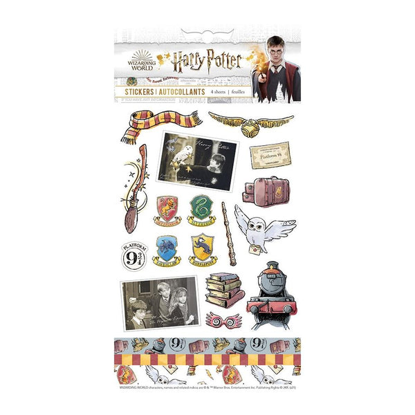 Paper House 3D Stickers-Harry Potter Watercolors