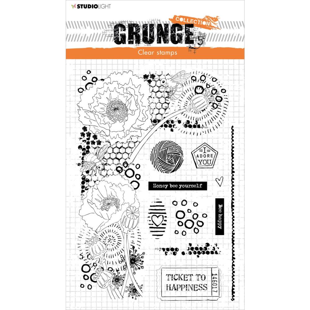 Studio Light Grunge Collection Stamp - 42 Elements