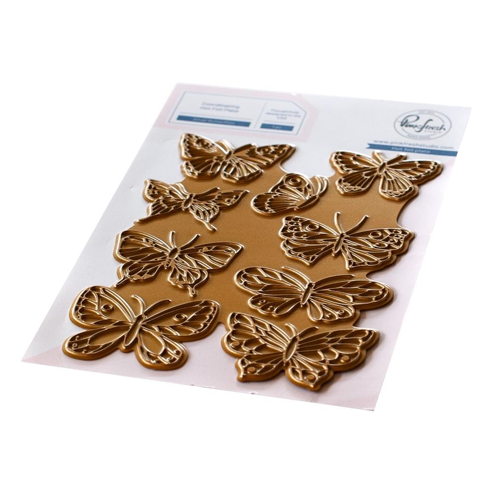 Pinkfresh Studio Hot Foil Plate - Small Butterflies