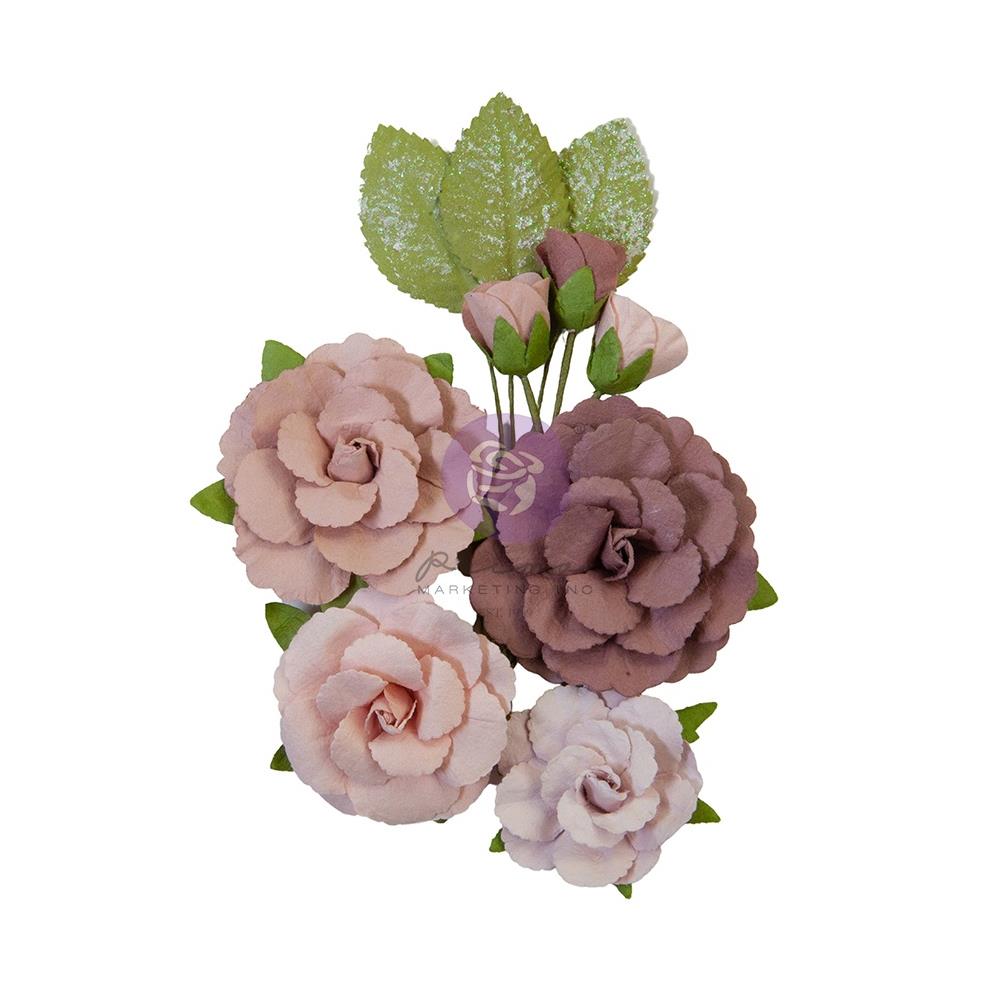 Prima Marketing Sharon Viv Paper Flowers - Mystic Roses