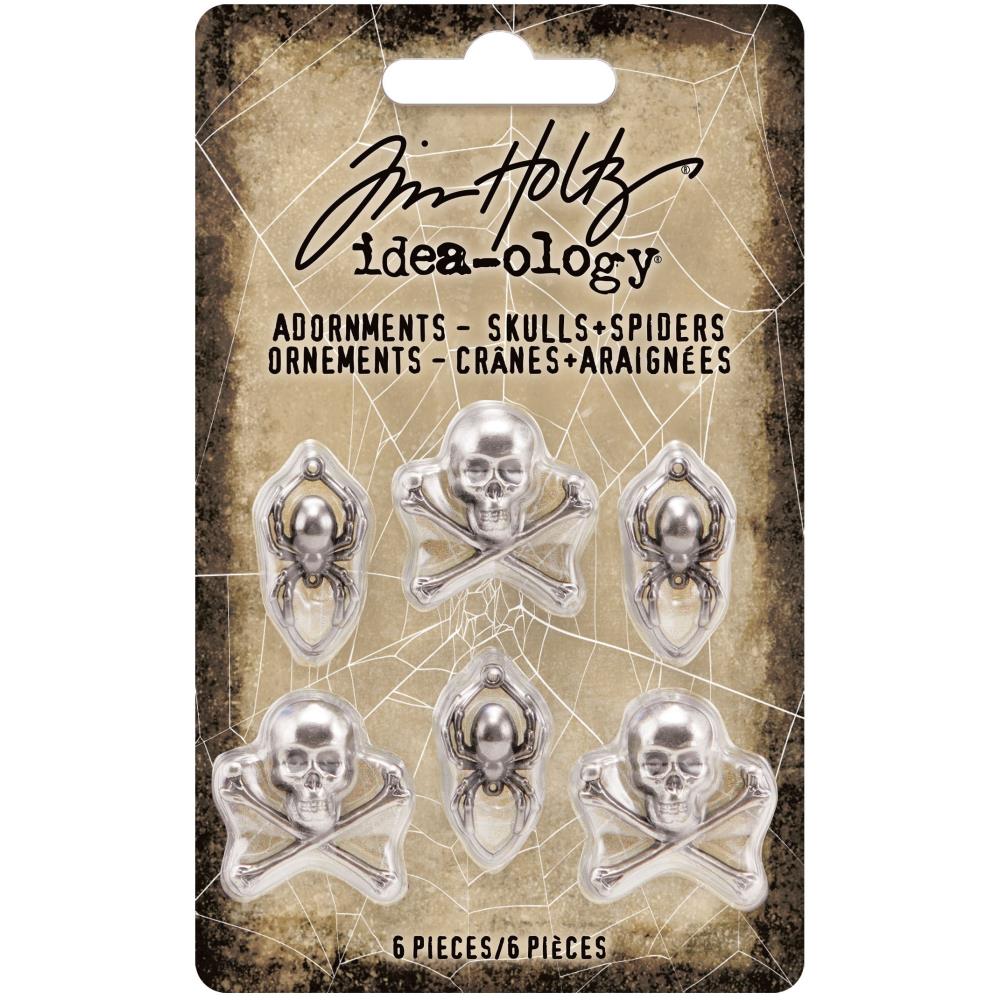 Idea-Ology Metal Adornment - Skulls & Spiders