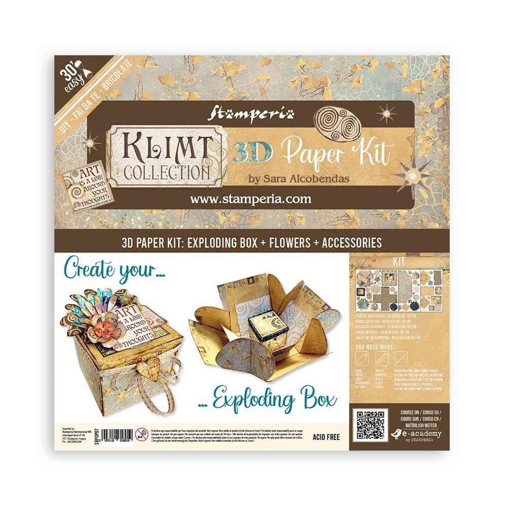Stamperia 3D Paper Kit - Klimt
