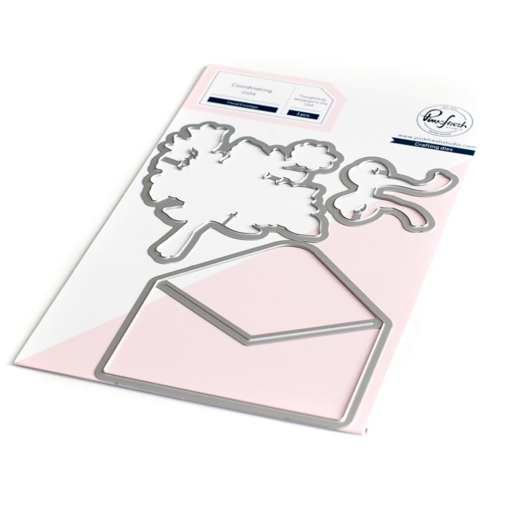 Pinkfresh Studio Die - Floral Envelope