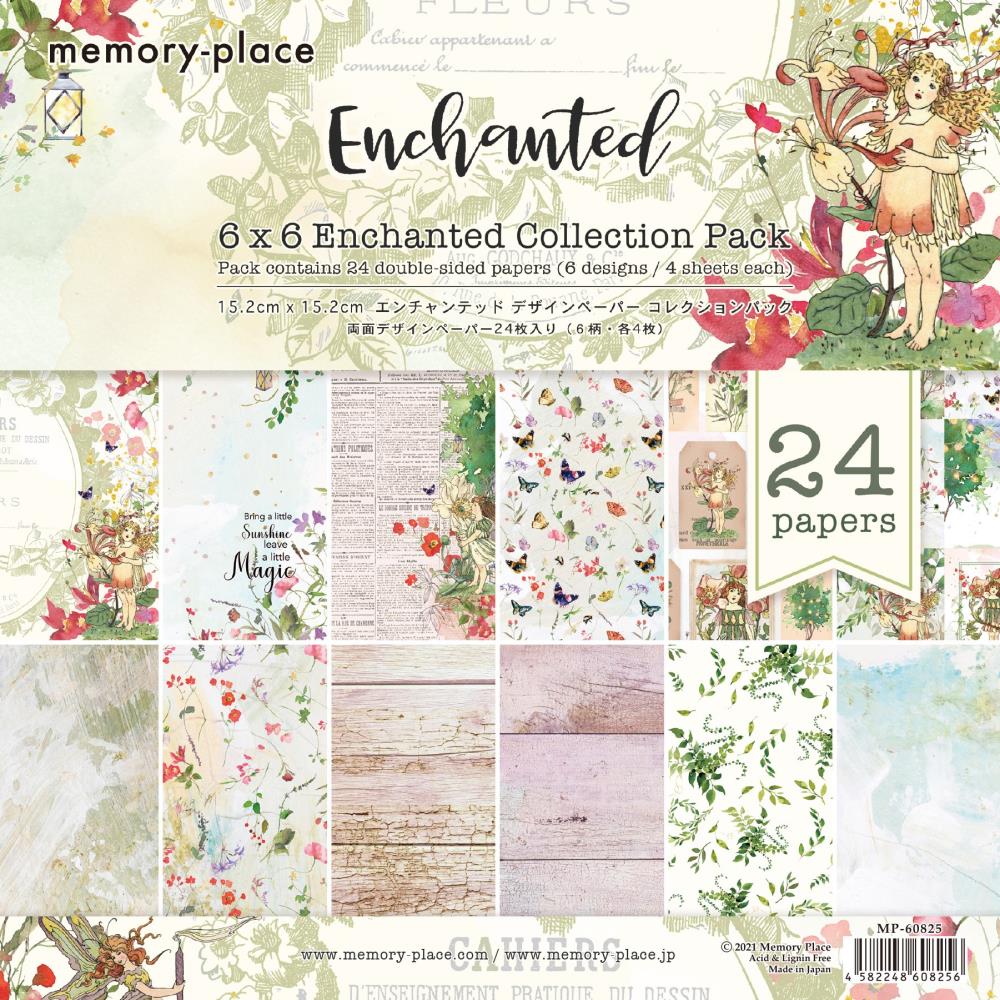 Memory Place Double-Sided Paper Pack 6X6 - Enchanted