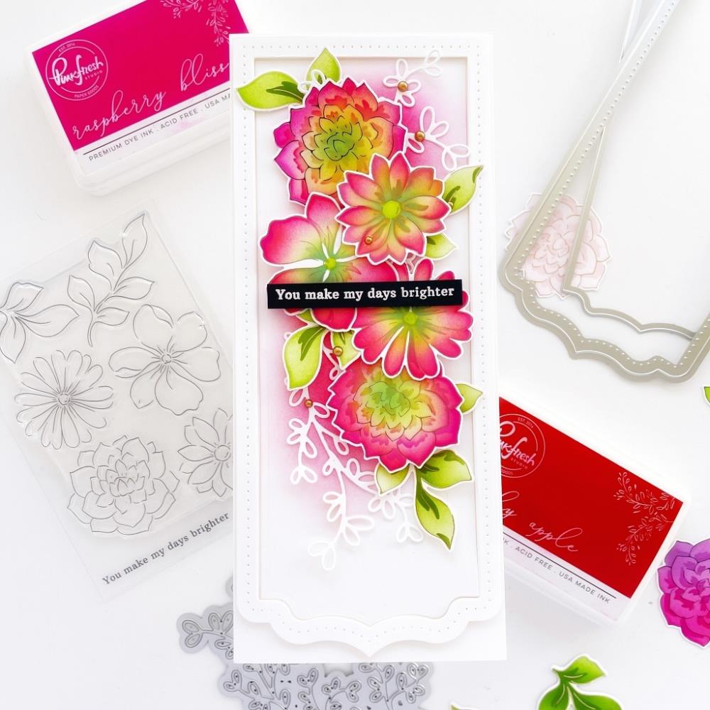 Pinkfresh Studio Clear Stamp Set - Brighter Days