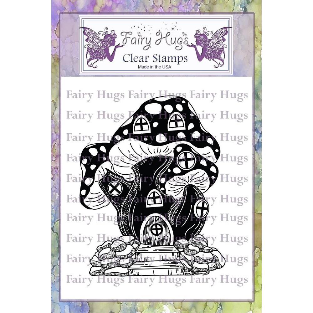 Fairy hugs - Clear Stamp - Toadstool House