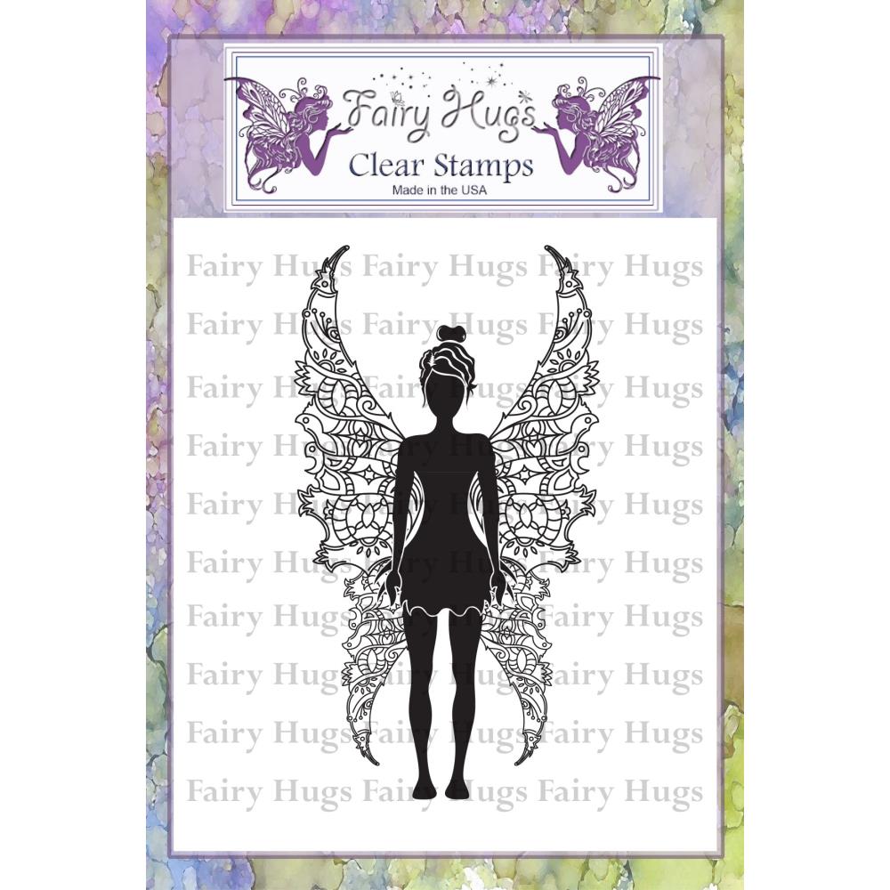 Fairy hugs - Clear Stamp - Angela