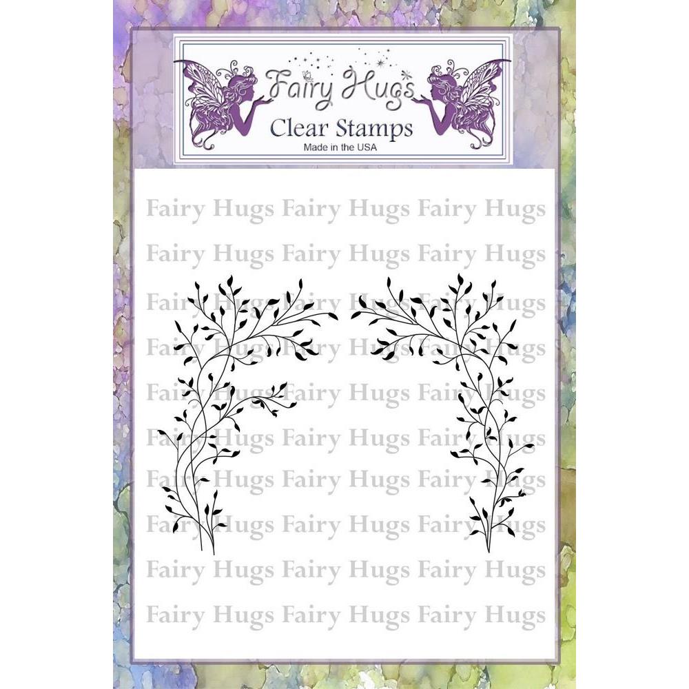 Fairy hugs - Clear Stamp - Frilly Branches