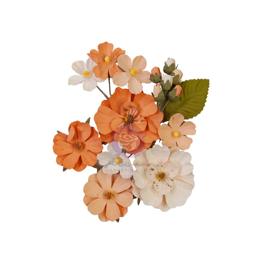 Prima Marketing Mulberry Paper Flowers - Colorful Majestic