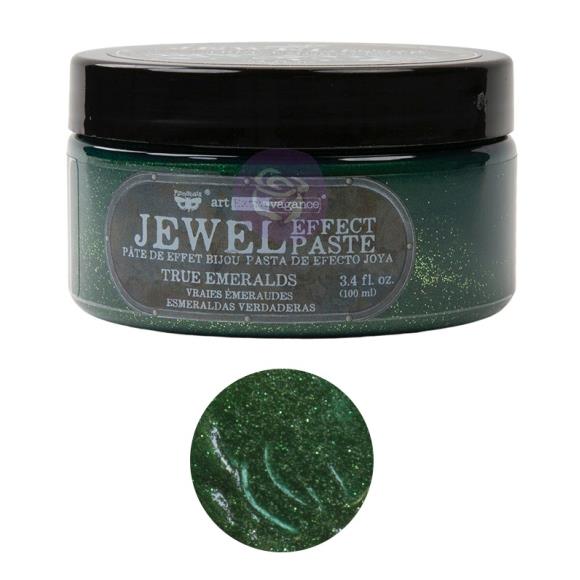 Finnabair Art Extravagance Jewel Effect Paste - True Emeralds
