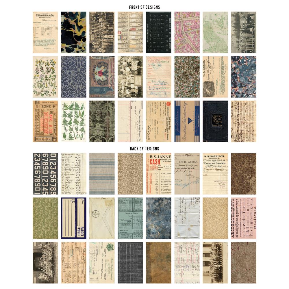 Idea-Ology - Backdrops Double-Sided Cardstock 6X10 - Volume 3