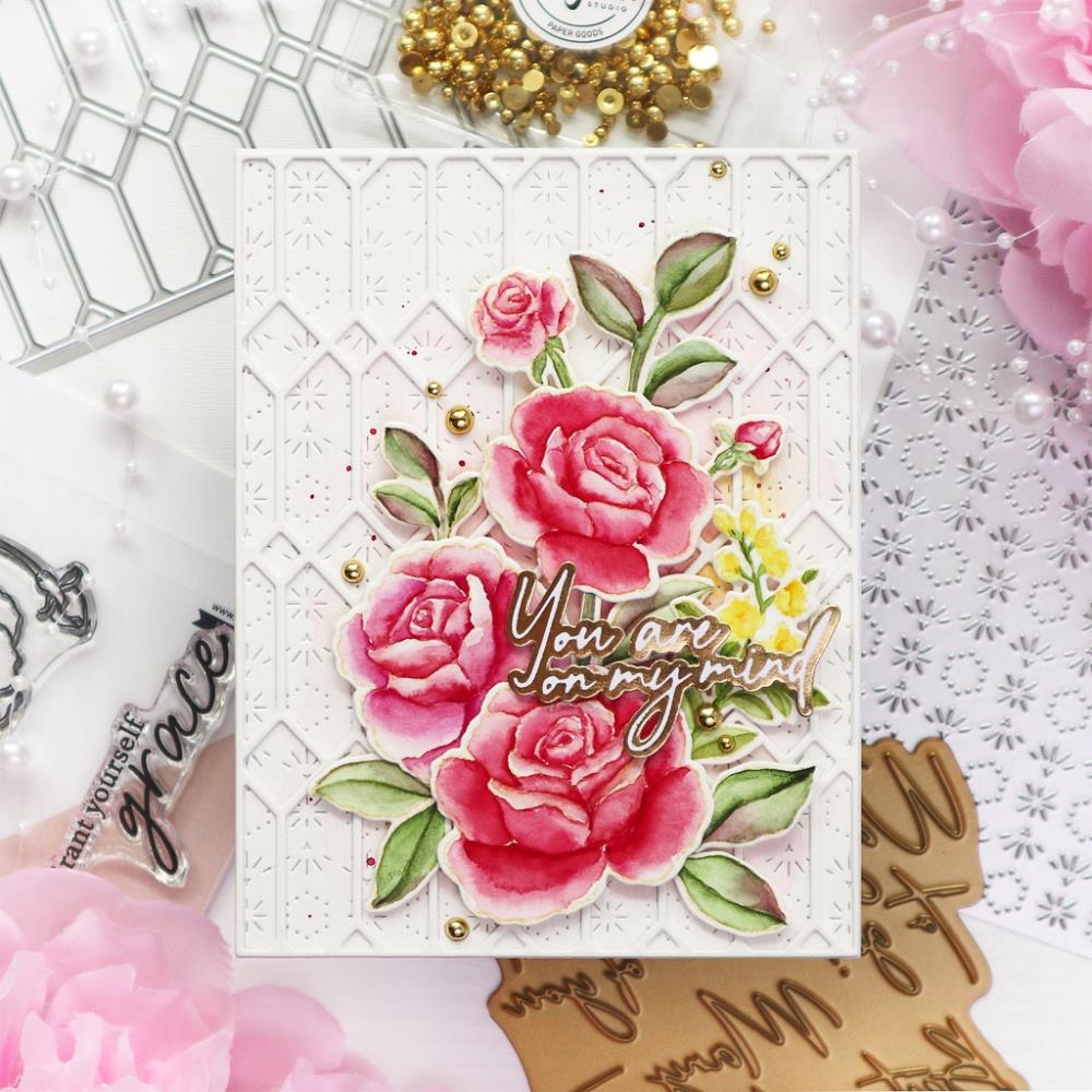Pinkfresh Studio Clear Stamp Set - Grant Yourself Grace