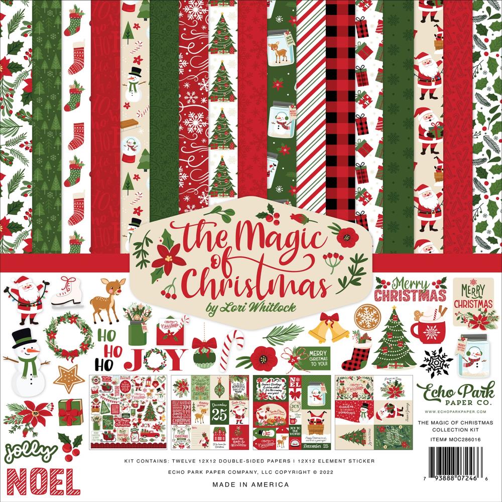 Echo Park Collection Kit 12x12 - The Magic Of Christmas
