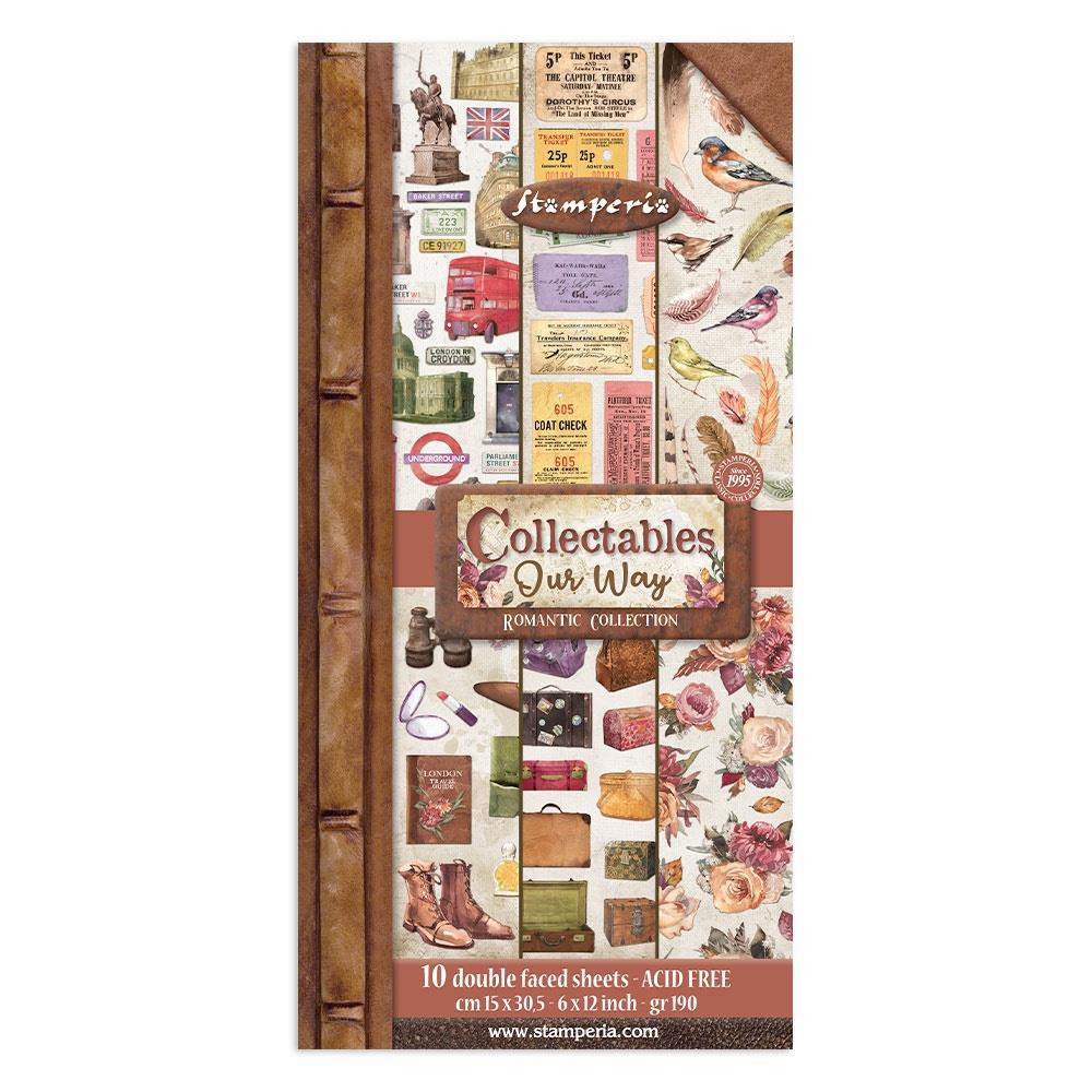 Stamperia Collectables Double-Sided Paper 6X12 - Our Way