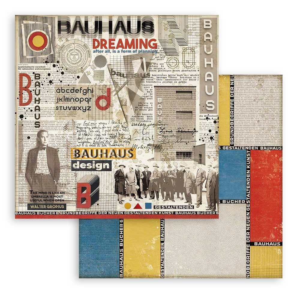 Stamperia Double-Sided Paper Pad - 12x12 - Bauhaus