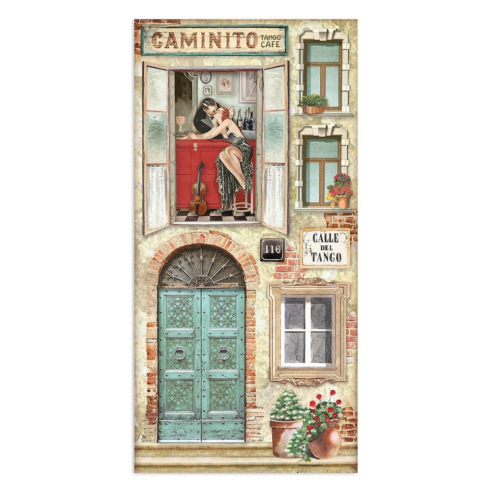 Stamperia Collectables Double-Sided Paper 6X12 - Desire