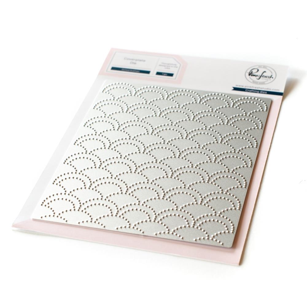 Pinkfresh Studio Die - Dotted Scallops Cover Plate