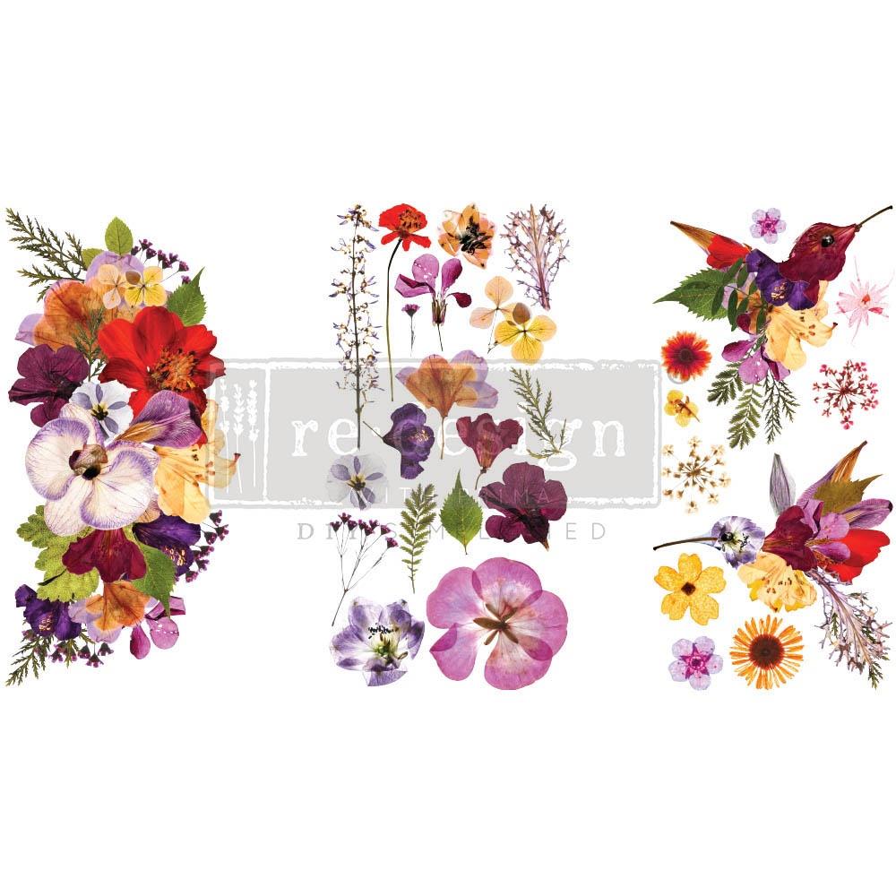 Prima Marketing Re-Design Decor Transfers - Organic Flora