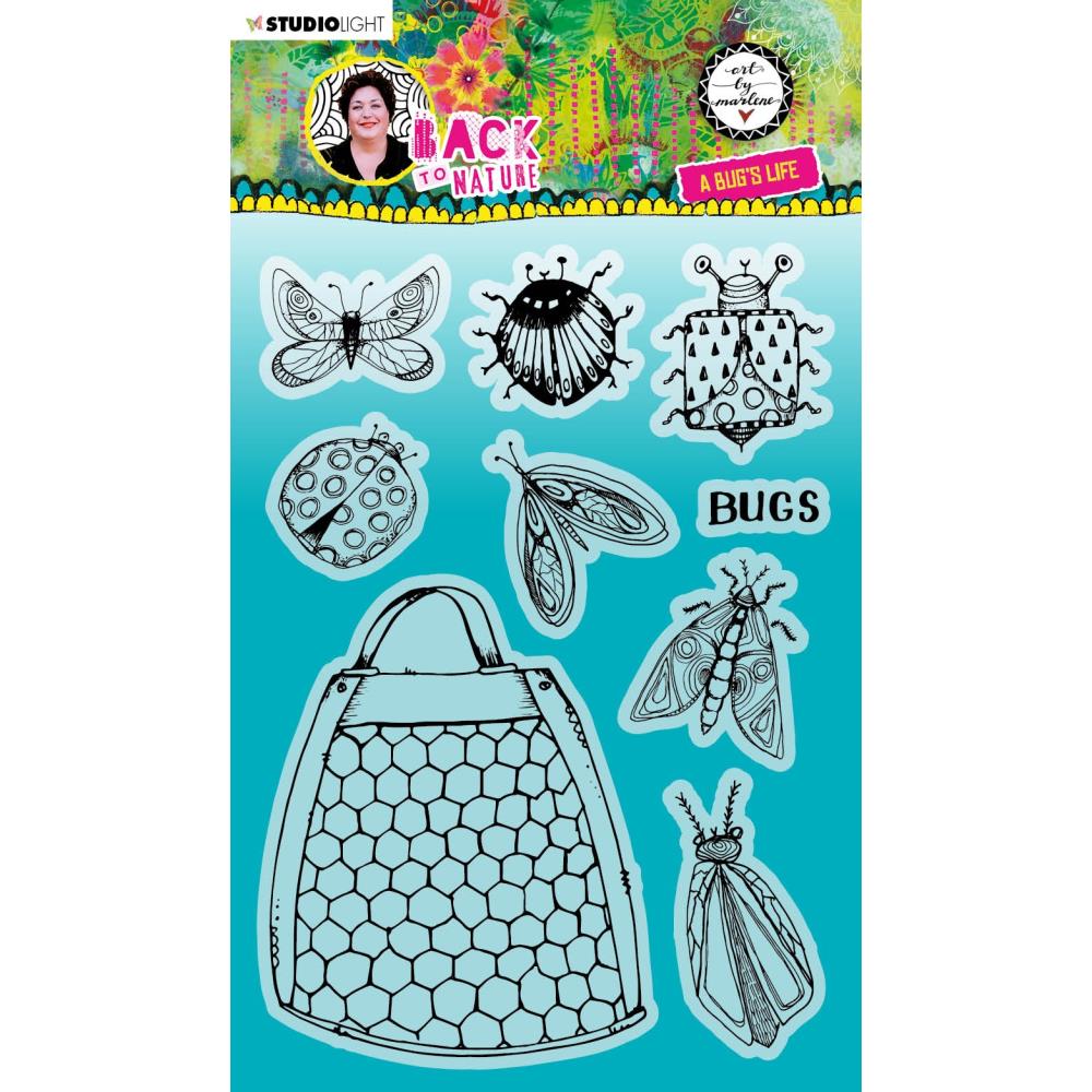 Art By Marlene Back To Nature Clear Stamps - A Bug's Life