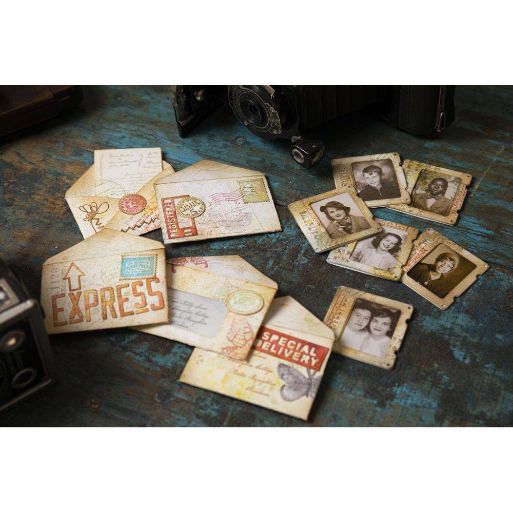 Sizzix Thinlits Dies By Tim Holtz - Alphanumeric Theory