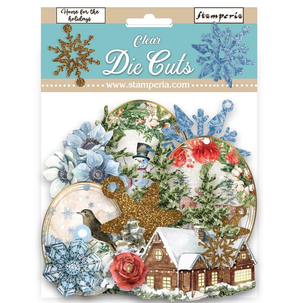 Stamperia Clear Die-Cuts - Home For The Holidays