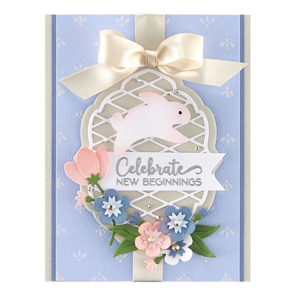 Spellbinders Etched Die - Spring Label Motifs