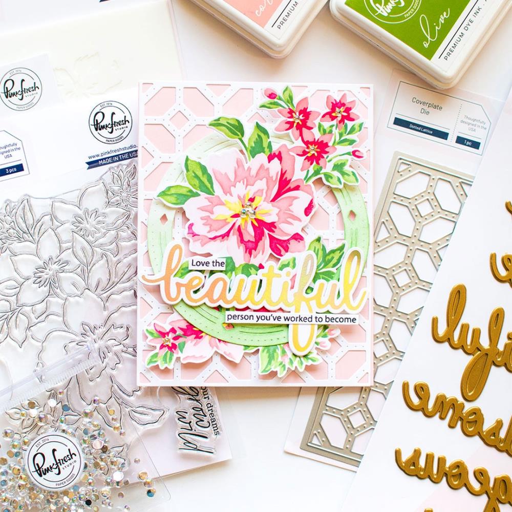Pinkfresh Studio Clear Stamp Set - Grow Wild