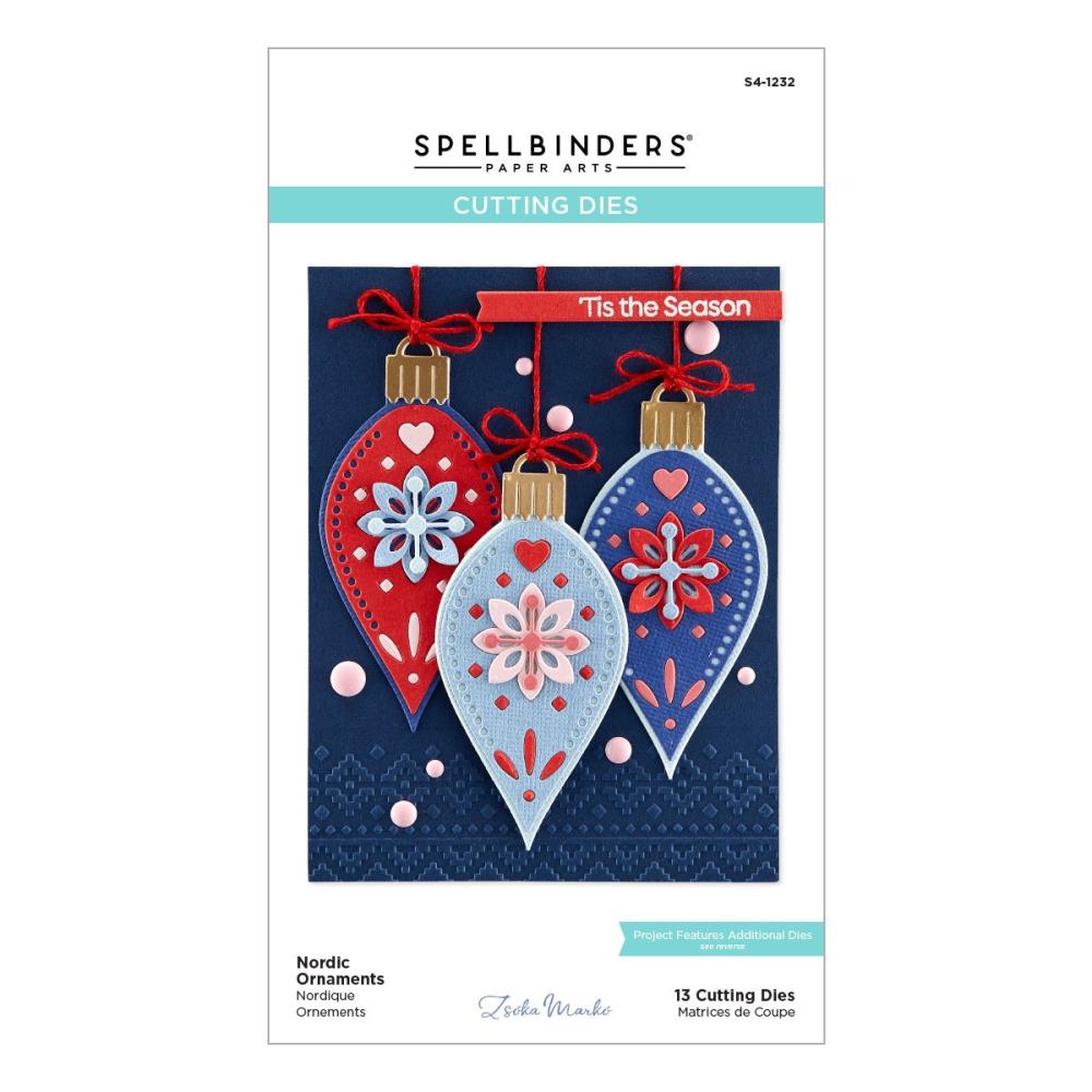Spellbinders Etched Die - Nordic Ornaments - Winter Tales