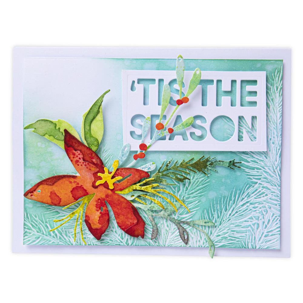 Sizzix Thinlits Dies By Tim Holtz - Bold Text Christmas