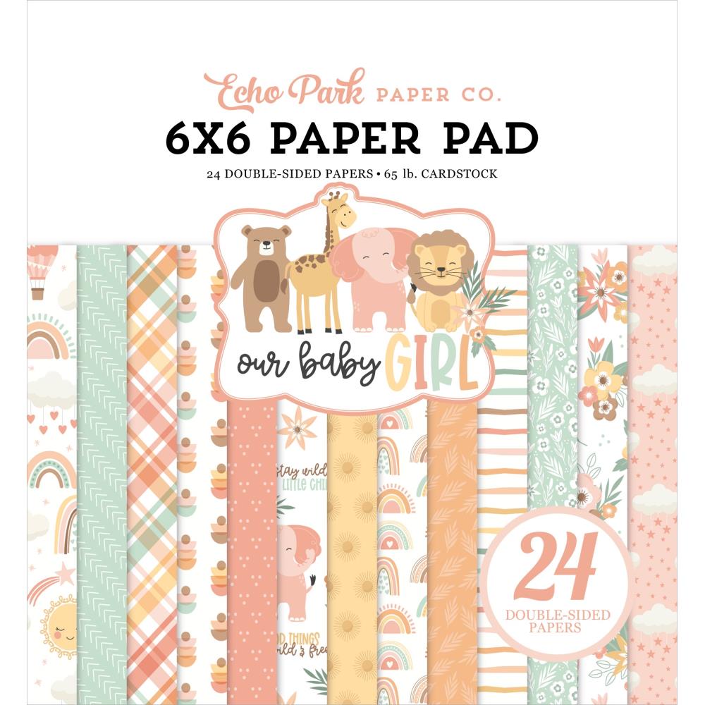 Echo Park Double-Sided Paper Pad - Our Baby Girl