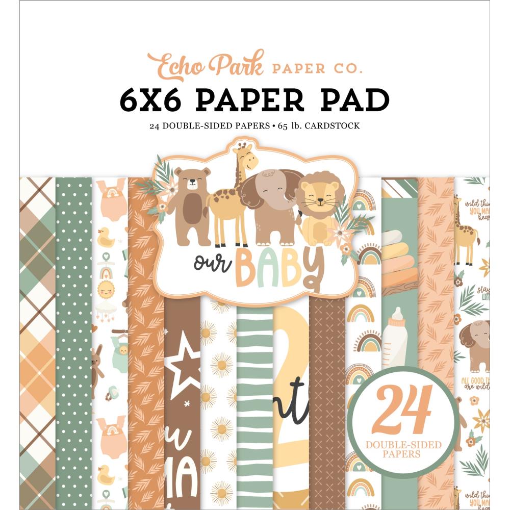Echo Park Double-Sided Paper Pad - Our Baby