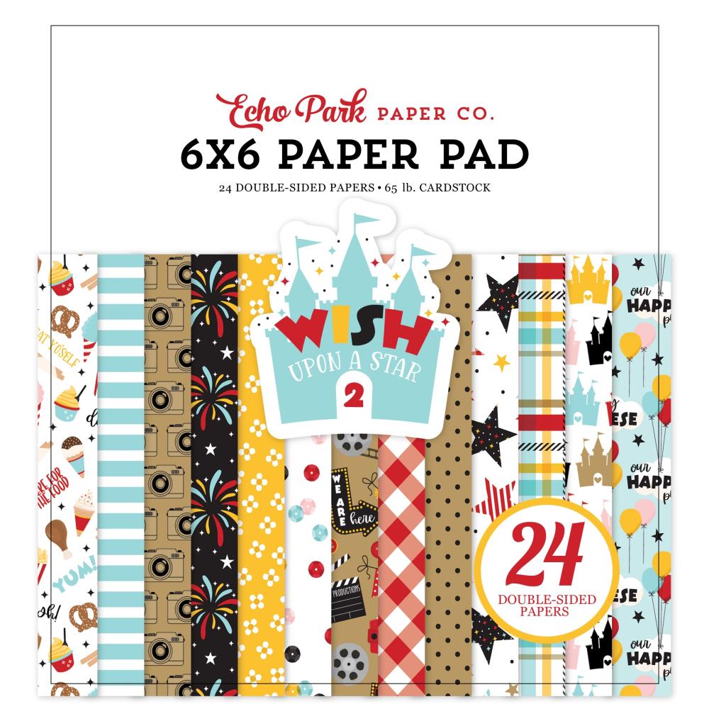 Echo Park Double-Sided Paper Pad 6x6 - Wish Upon A Star 2