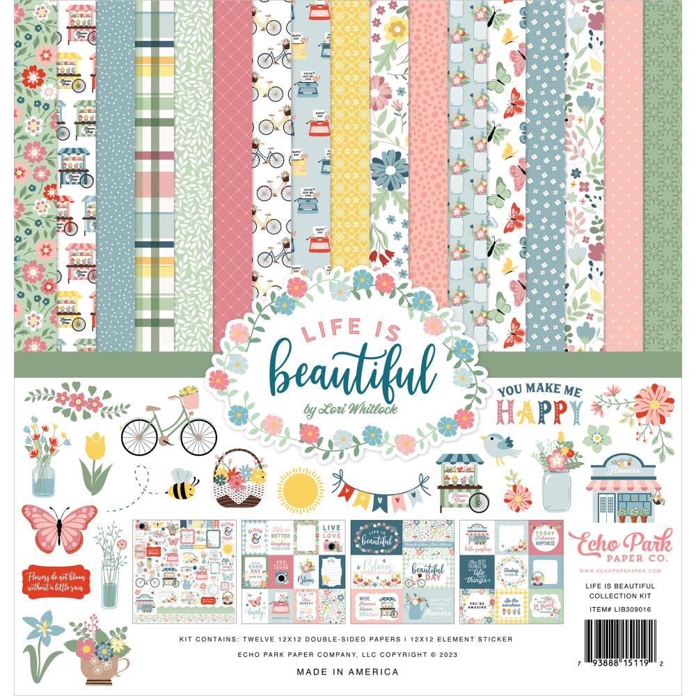 Echo Park Collection Kit - Life Is Beautiful