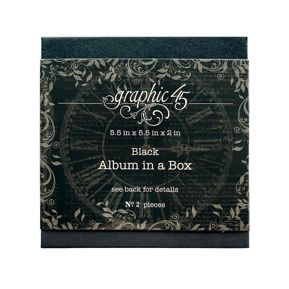 Graphic 45 Staples Album In A Box - Black