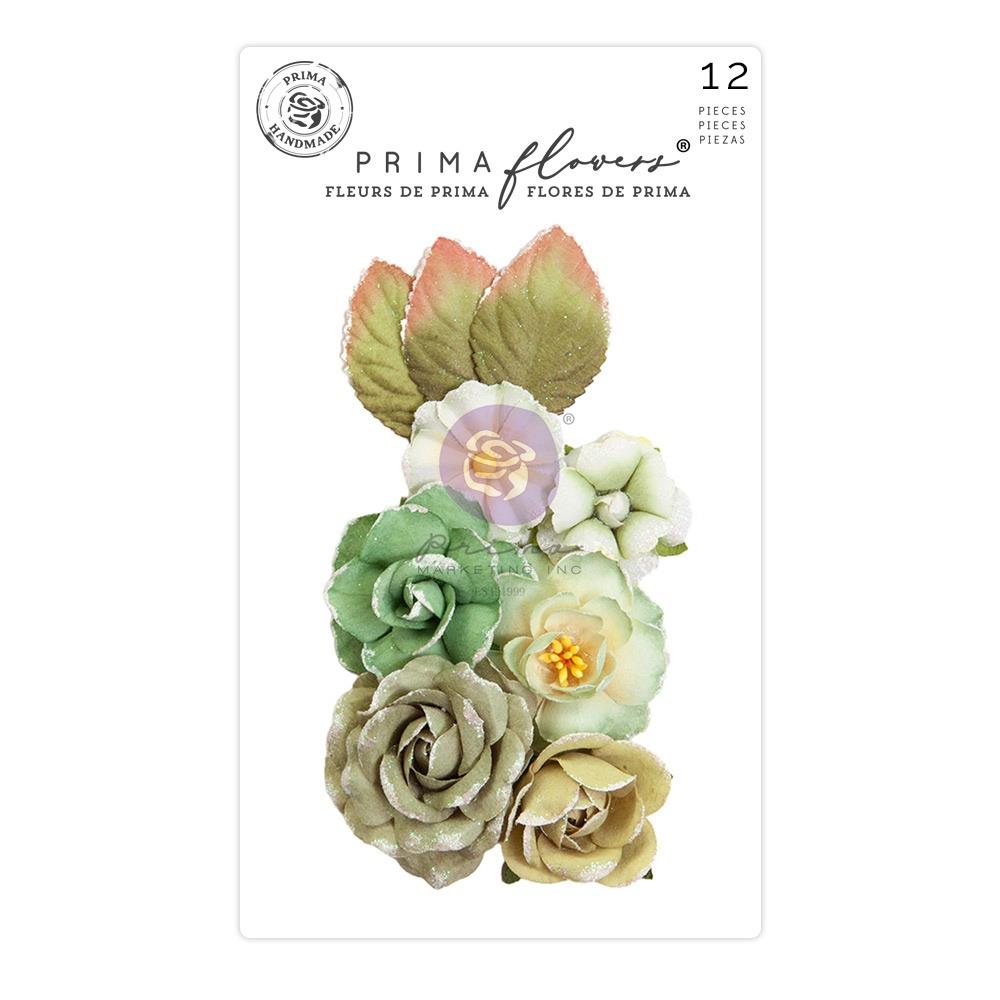 Prima Marketing Mulberry Paper Flowers - Elemental Bliss