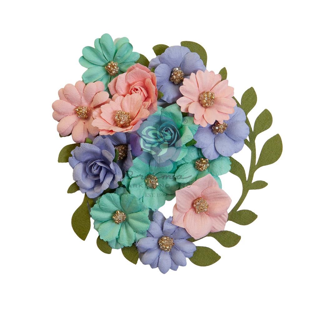 Prima Marketing Mulberry Paper Flowers - Little Bits - The Plant Department
