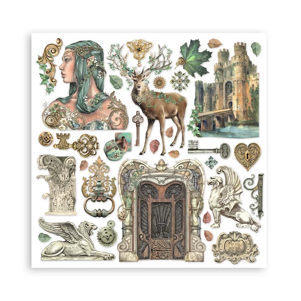 Stamperia Double-Sided Paper Pad 12x12 - Magic Forest