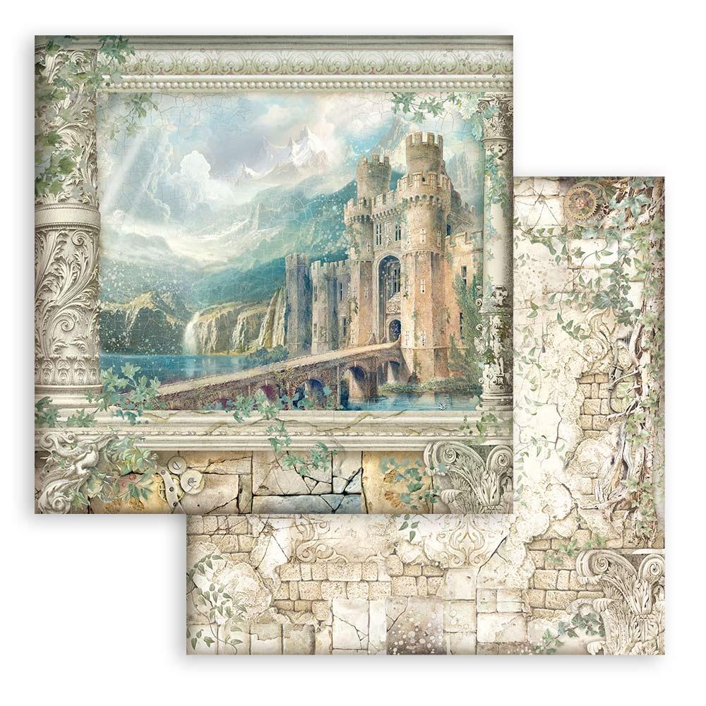 Stamperia Double-Sided Paper Pad 8x8 - Magic Forest